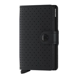 Secrid Mini Wallet Perforated Mpf-Black