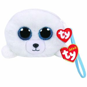 Ty Gear Icy The White Seal Wristlet