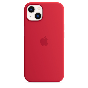 Apple Silicone Case with Magsafe (Product)Red for iPhone 13