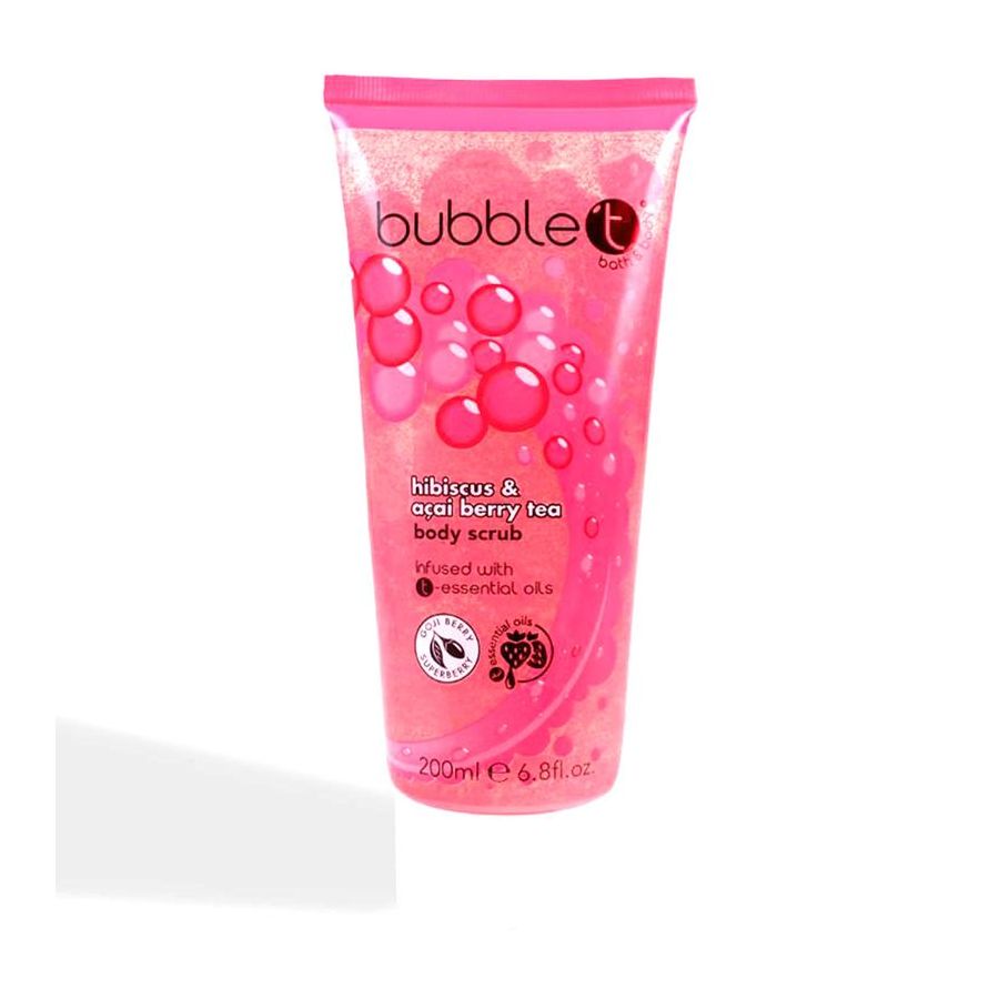 Bubble T Hibiscus & Acai Berry Shower Body Scrub