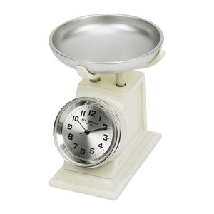 Wm Widdop Miniature Weighing Scales Clock