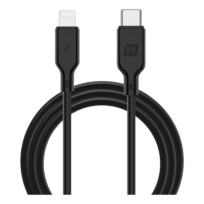 Momax Zero USB-C to Lightning Cable 1.2M Black