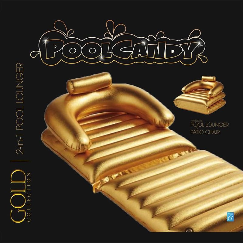 Gold Collection Pool Lounger 2-In-1
