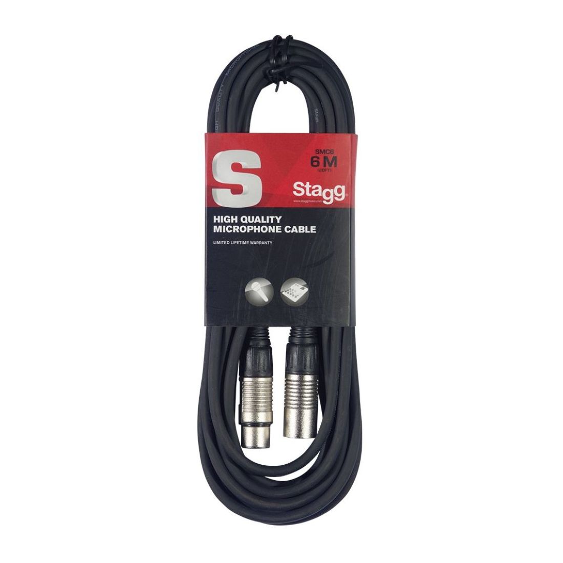 Stagg Smc6 Microphone Cable XLrf XLrm 6M