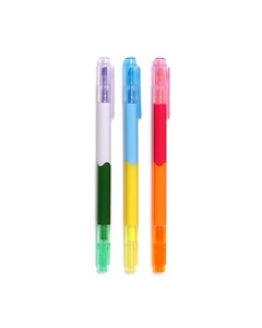 مجموعة أقلام هايلايتر Write On من ban.do بألوان قوس قزح