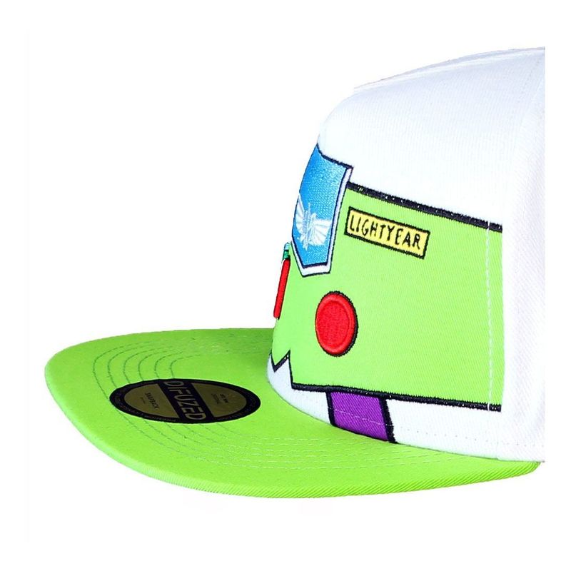 قبعة شخصية ديزني باز لايت يير من فيلم توي ستوري بآلية غلق خلفية ذات أزرار كبس