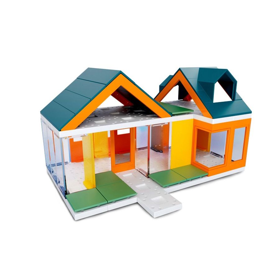 Arckit Mini Dormer Colours 2.0 Architectural Model Building Kit (80+ Pieces)