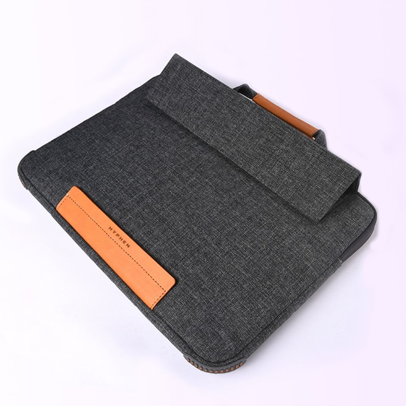 HYPHEN Esse Sleeve Grey With Smart Stand Fits Laptop Up To 13-Inch