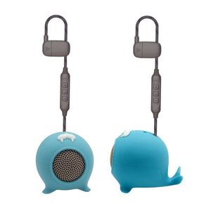 Muvit Walrus Life Anibal Blue Mini Bluetooth Speaker