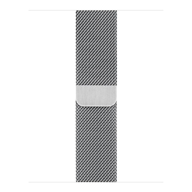 Uniq Dante Apple Mesh Steel Strap 40mm Sterling Silver for Apple Watch S4 (Compatible with Apple Watch 38/40/41mm)