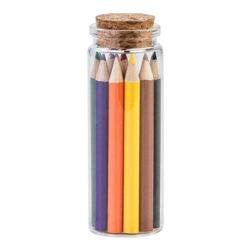 Legami Colorful Potion - Jar Of 12 Color Pencil Crayons