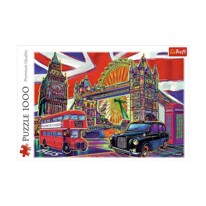 Trefl Colours Of London 1000 Pcs Jigsaw Puzzle