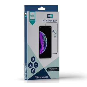HYPHEN Tempered Glass Full Coverage Black for iPhone 11 Pro