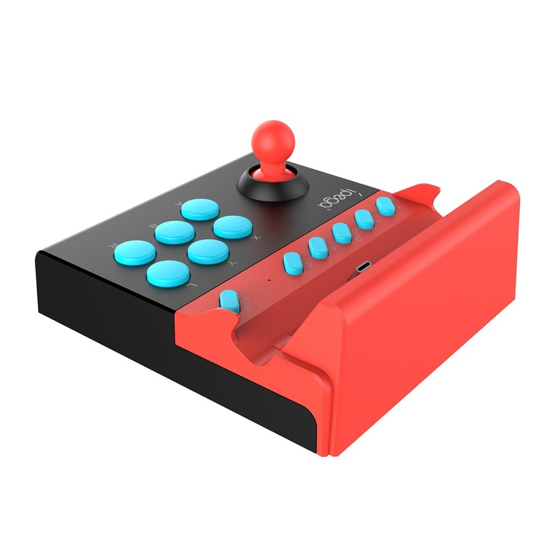 جهاز التحكم Ipega Gladiator Switch المصغر المحمول لألعاب الأركيد لجهاز نينتيندو سويتش