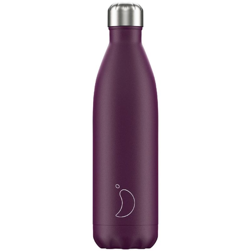 Chilly's Bottle Matte/Purple 750ml Water Bottle