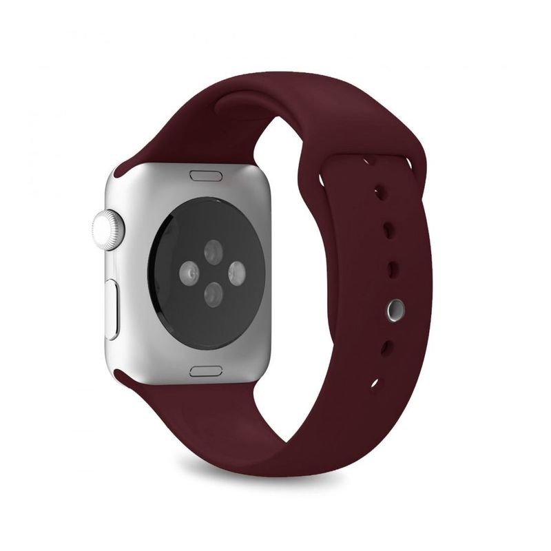 Puro Apple Watch Band 3PCs Set 42-44mm Bordeaux (Compatible with Apple Watch 42/44/45mm)
