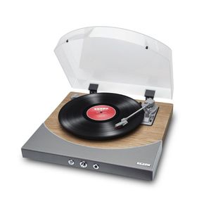 ION Premier LP Bluetooth Turntable with Built-in Soundbar Speaker - Natural