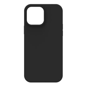 BAYKRON Shockproof and Anti-bacterial Silicone Case Black for iPhone 13 Pro Max