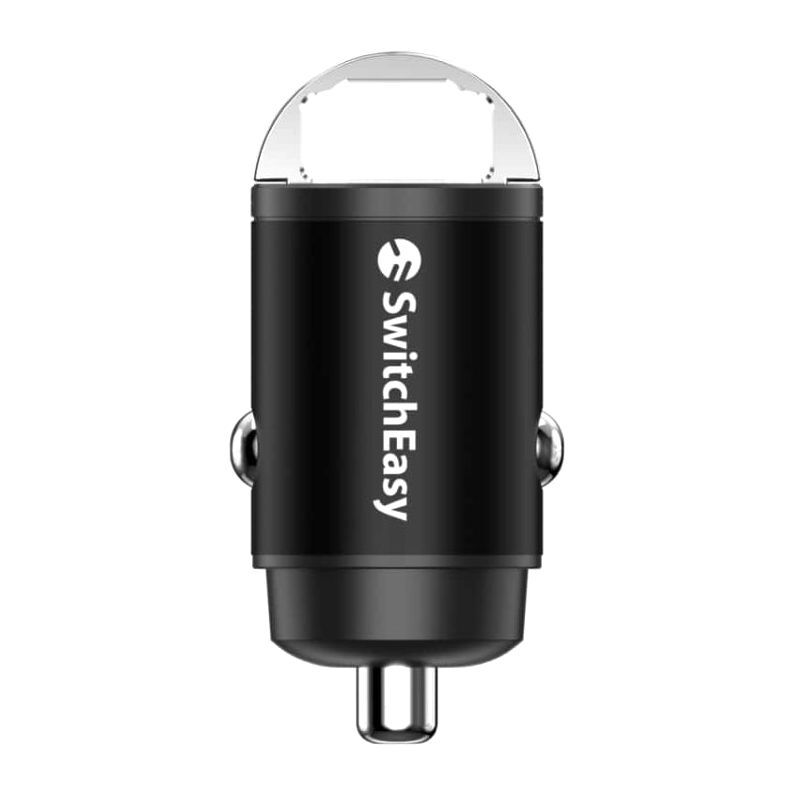 Switch Easy Powerbuddy 30W Fast Charging 2In1 Car Charger Black