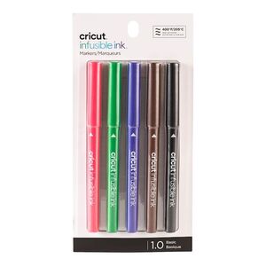Cricut Explore/Maker Infusible Ink Medium Point Pen Set 1.0mm - Basics (Set of 5)