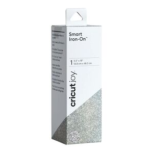 Cricut Joy Smart Iron-On Glitter Silver 14 x 48 cm