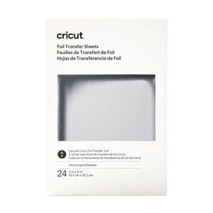 Cricut Transfer Foil Sheets - Silver 10 x 15cm (24 Sheets)