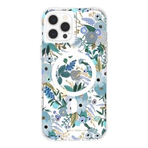 Case-Mate Rifle Paper Co. Garden Party Blue Magsafe case for iPhone 13 PRO