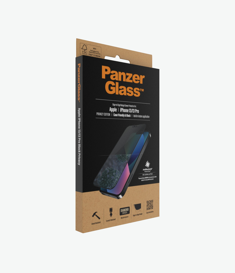 Panzer Glass iPhone 13/13 Pro Edge to Edge Privacy screen protector
