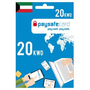 Paysafecard Prepaid Credit Card (Kuwait) - KWD 20 (Digital Code)