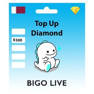 Bigo Live (Qatar) - USD 500 (Digital Code)