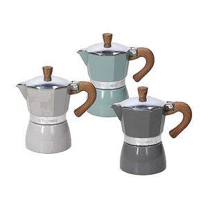 Tognana Natural Love Espresso Coffee Maker 180 ml (Makes 3 Cups) - (Assorted Colors - Includes 1)