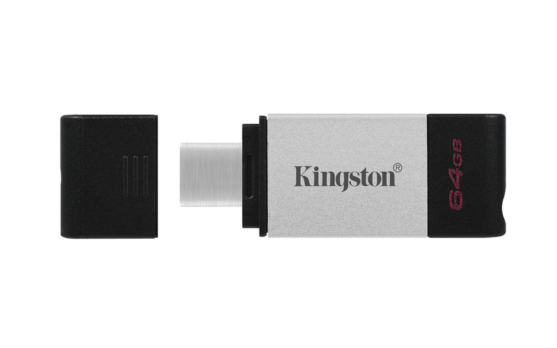 Kingston 64GB DataTraveler 80 USB 3.2 Gen 1 Type-C Flash Drive