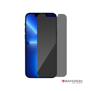 Baykron Screen Protector Privacy with Applicator for iPhone 13/13 Pro