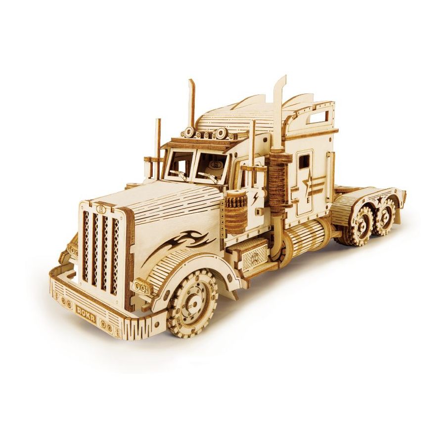 Robotime Rokr Heavy Truck Mechanical 3D Wooden Puzzle