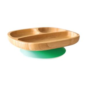 Eco Rascals Toddler Suction-Grip Plate - Green