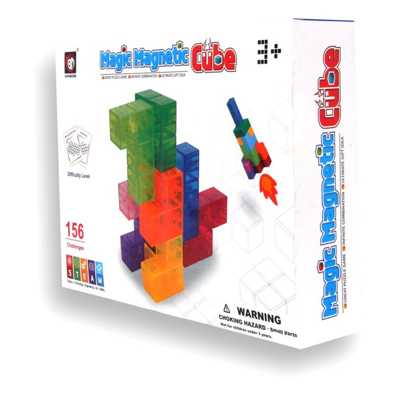 Toys Station Magnetic Magic Cube 156 Challenges