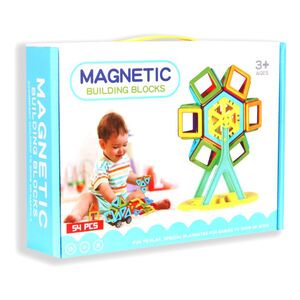 Toys Station Magnetic Blocks (54 Pieces)