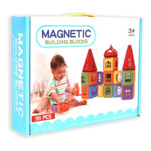 Toys Station Magnetic Blocks Set (95 Pieces)