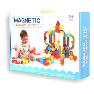Toys Station Magnetic Building Blocks Set 95 (Pieces)