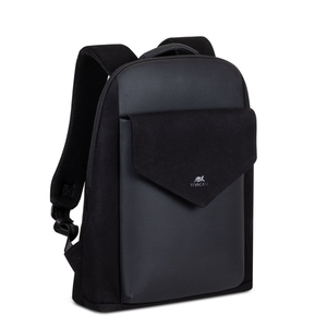 Rivacase 8524 Black Canvas Urban Backpack 14-Inch