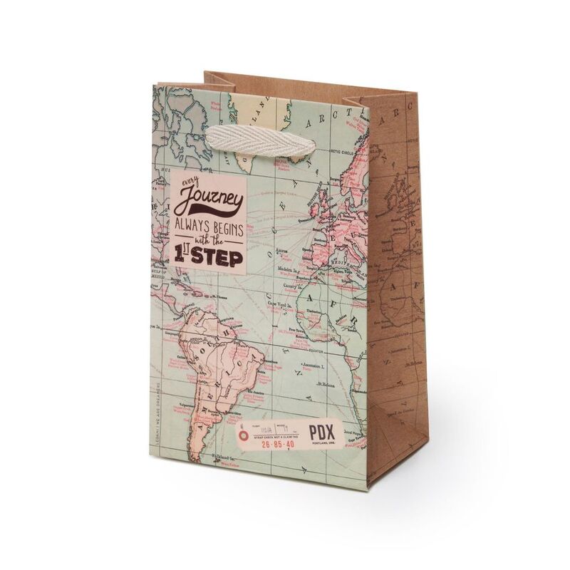 Legami Map Gift Bag - Small