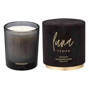 Ladelle Luna Midnight Small Candle 150g