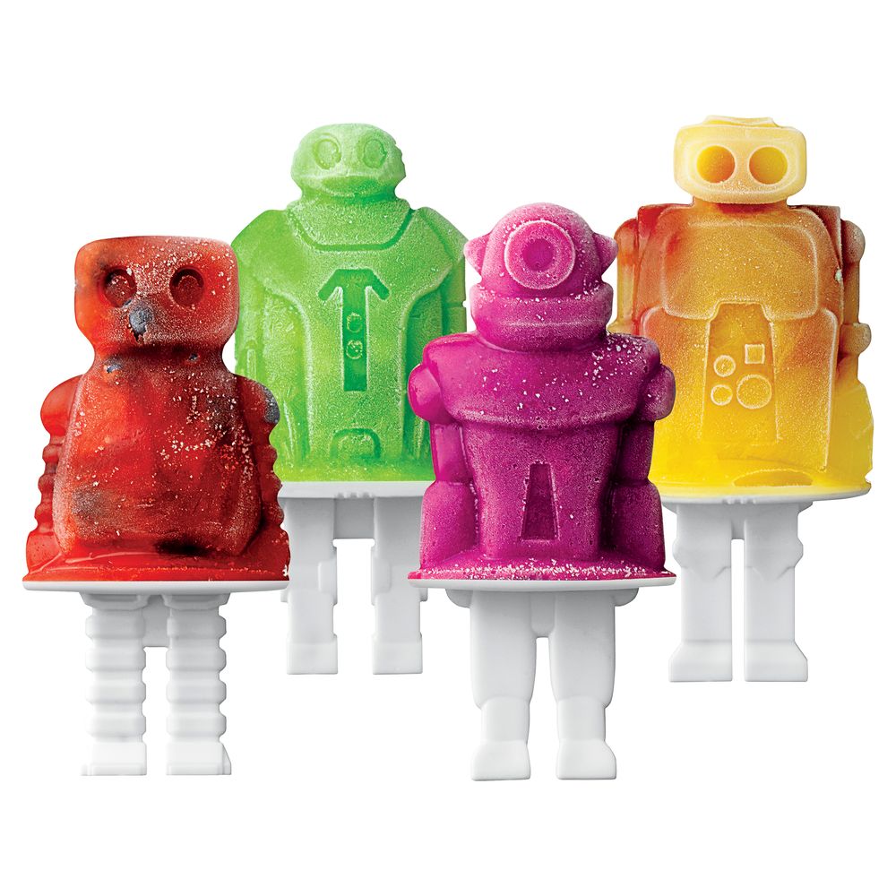 Tovolo Robot Pop Molds (Set Of 4)