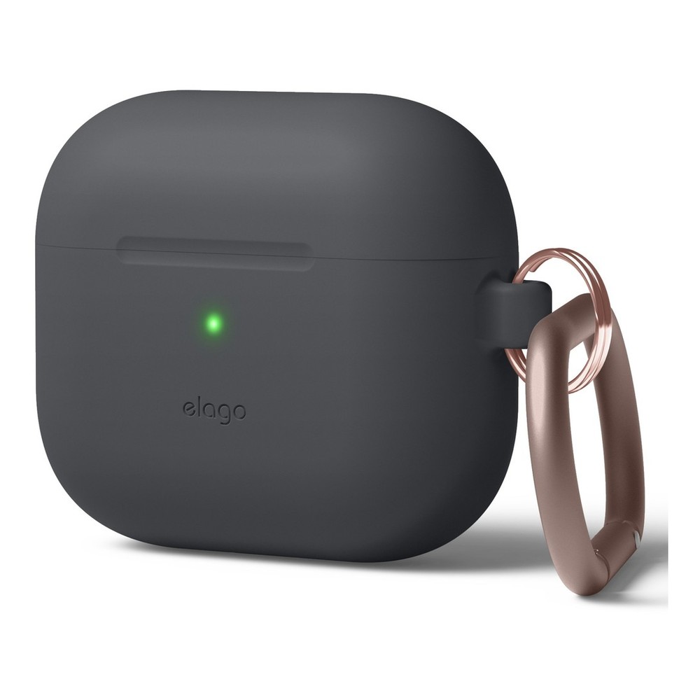 Elago Silicone Hang Case for Apple AirPods 3 Dark Grey