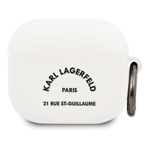 Karl Lagerfeld RSG Case for Apple AirPods 3 White