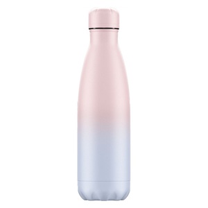 Chilly's Bottles Gradient Stainless Steel Water Bottle Blush 500ml
