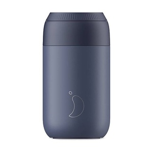 Chilly's Bottles Series 2 Stainless Steel Travel Coffee Cup 340ml - Whale Blue