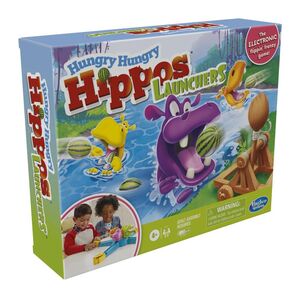 Hasbro Hungry Hungry Hippos Launchers Board Game E9707