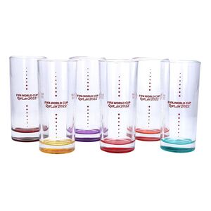 FIFA OLP Glasses Set with Event Name (Set of 6)