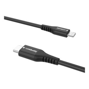 Switcheasy Linkbuddy Type-C to Lightning MFI Cable 1.5M - Black